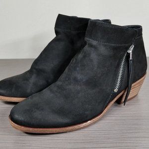 Sam Edelman Packer Bootie, Brown Leather, Womens Size 5.5